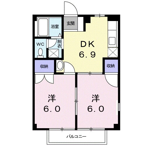 プラスパの物件間取画像