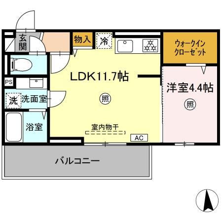 Augustaの物件間取画像