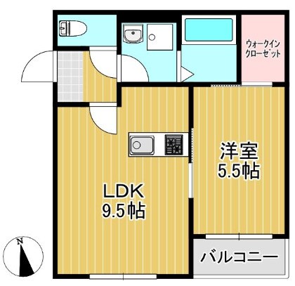 Brave Base 花畑駅南の物件間取画像