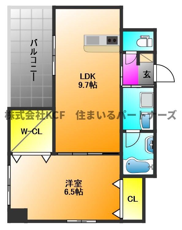 グランドシャルドンの物件間取画像