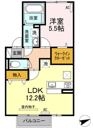 レクサリーの物件間取画像