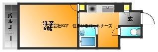 富士マンションの物件間取画像