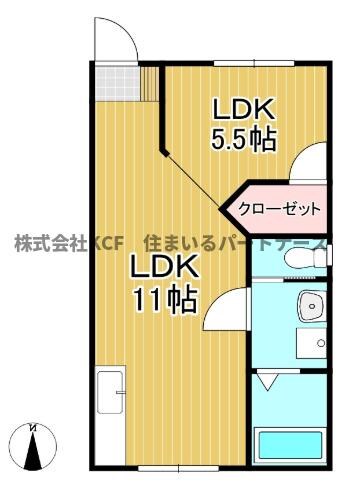 ウイングコートの物件間取画像