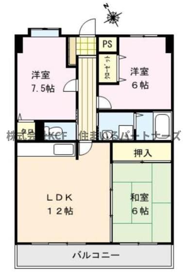 アメニティハイツ杏栄館の物件間取画像