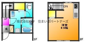 コル・クラージュⅡＡ棟の物件間取画像