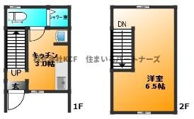 コル・クラージュⅡＣ棟の物件間取画像