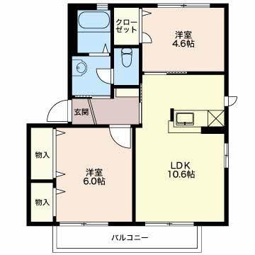 パストラルキノシタの物件間取画像