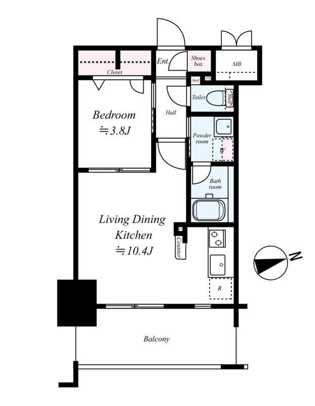 アトラスアルファーノ箱崎の物件間取画像