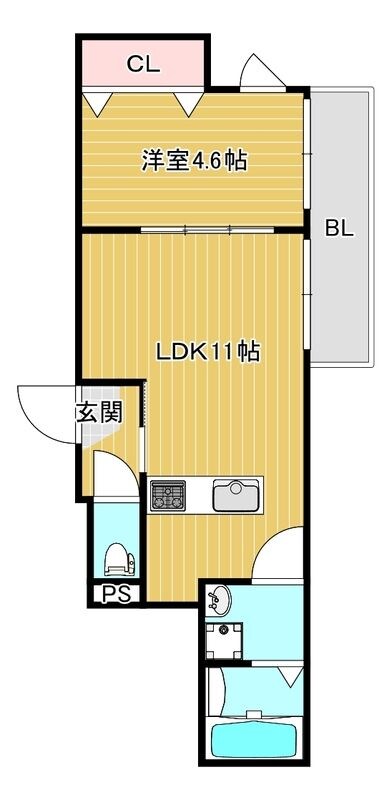 ＣＨＲＯＮＯ桜並木（クロノ桜並木）の物件間取画像