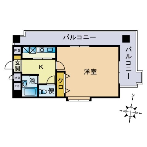 JGM藤崎駅前の物件間取画像