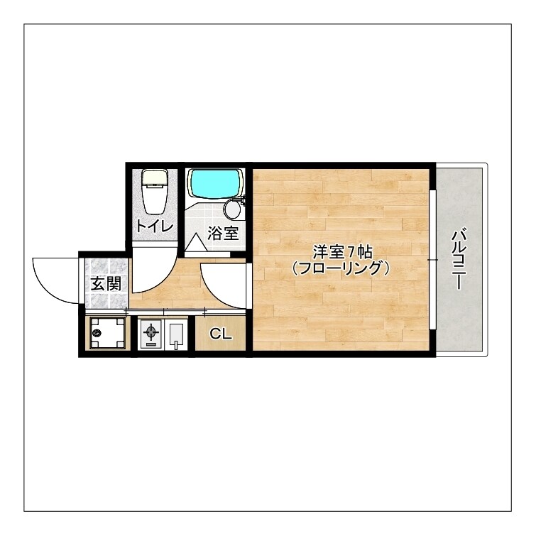 ピュアドームエレガンテ平尾の物件間取画像