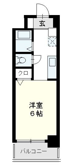 岩保ビル駅南の物件間取画像