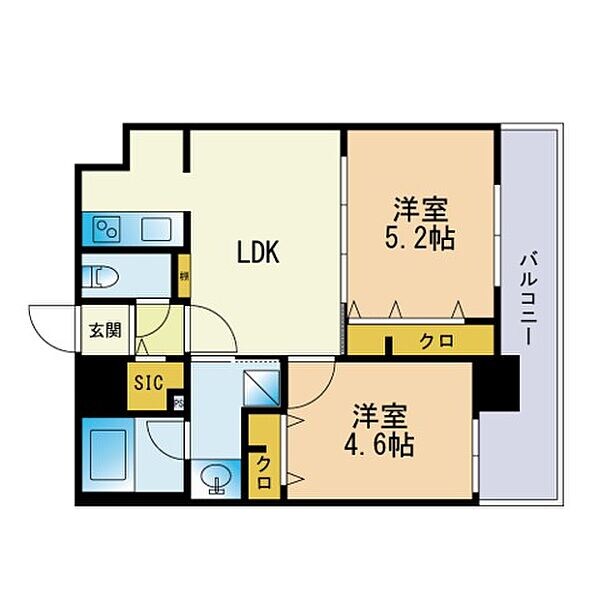 アルファシオレヴァークの物件間取画像