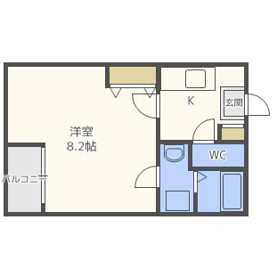 吉塚駅 徒歩7分 2階の物件間取画像