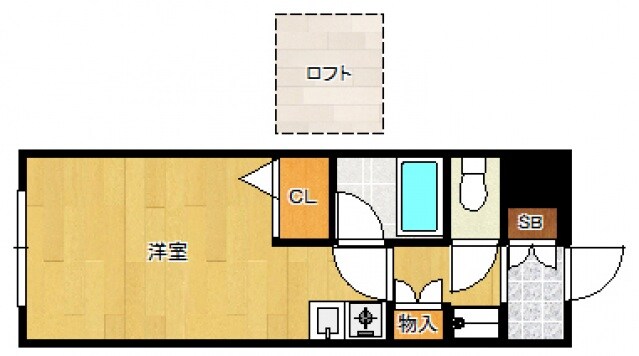 高宮TWO-12の物件間取画像