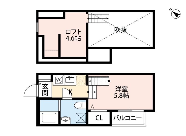 Ｎｅｗ　Ｌｉｆｅ　博多駅東の物件間取画像