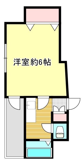 箱崎九大前駅 徒歩5分 3階の物件間取画像