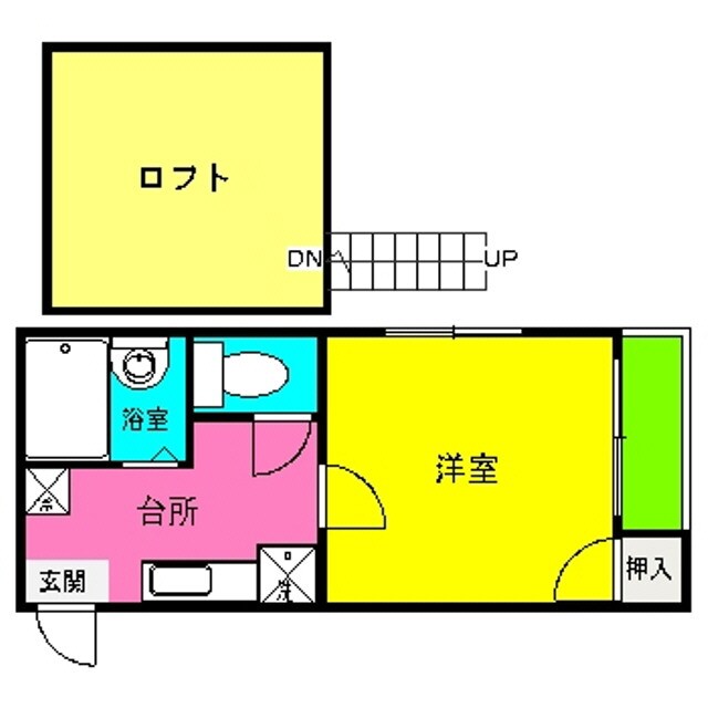 ミットリーベ・Mの物件間取画像