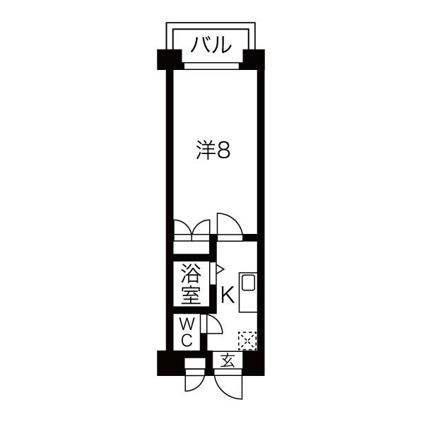 アフロディーテ赤坂の物件間取画像