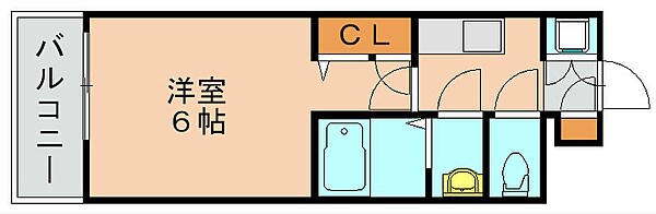 竹下駅 徒歩12分 2階の物件間取画像