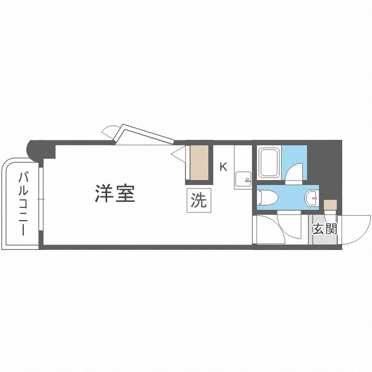 エステートモア大橋IIの物件間取画像