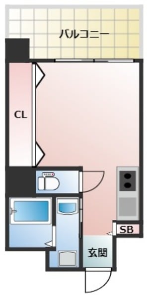 箱崎駅 徒歩4分 10階の物件間取画像