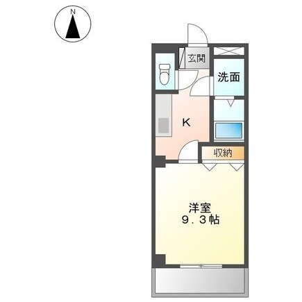 亀山駅 徒歩15分 2階の物件間取画像