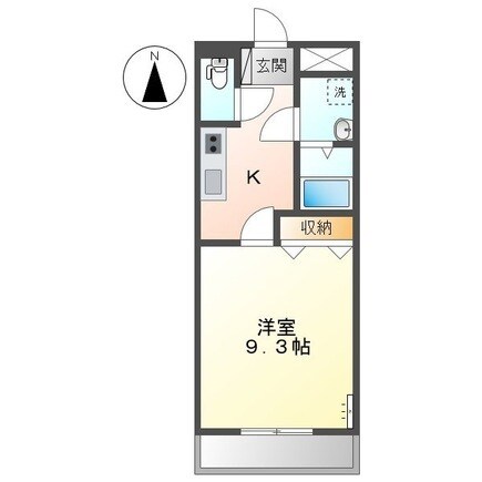 飾磨駅 徒歩5分 1階の物件間取画像