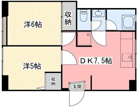 物件間取画像