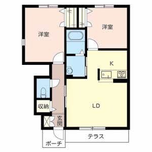 シャーメゾン御立東の物件間取画像