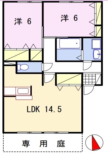 ラティルスの物件間取画像