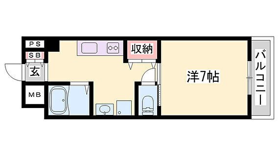 姫路駅 バス17分  青山下車：停歩1分 2階の物件間取画像