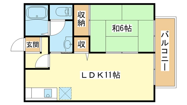 ミレニアム２１の物件間取画像