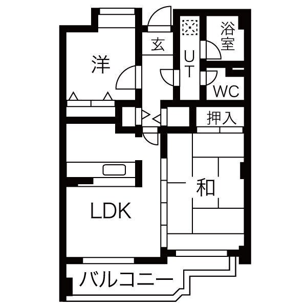 ドール辻井の物件間取画像