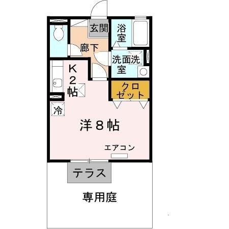 山陽網干駅 徒歩19分 1階の物件間取画像