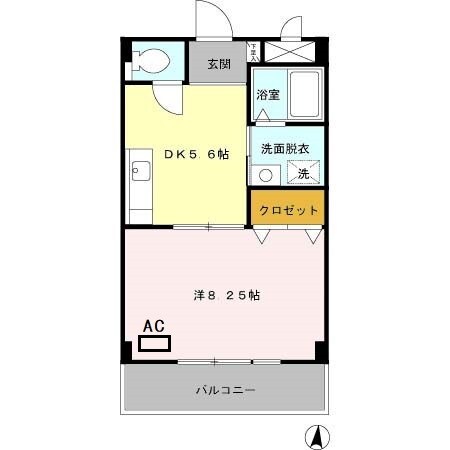 姫路駅 徒歩12分 5階の物件間取画像