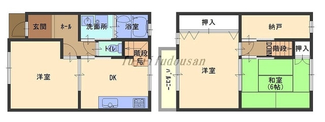 プランドールＦの物件間取画像