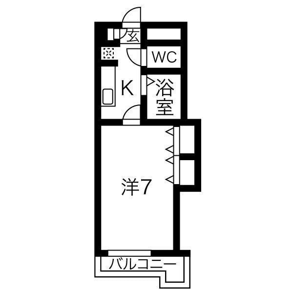 野里駅 徒歩8分 4階の物件間取画像