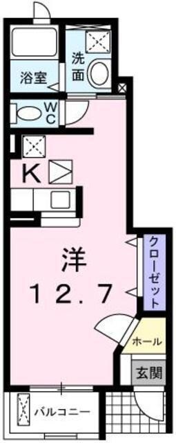 グラン・ヴェ－ルＡの物件間取画像