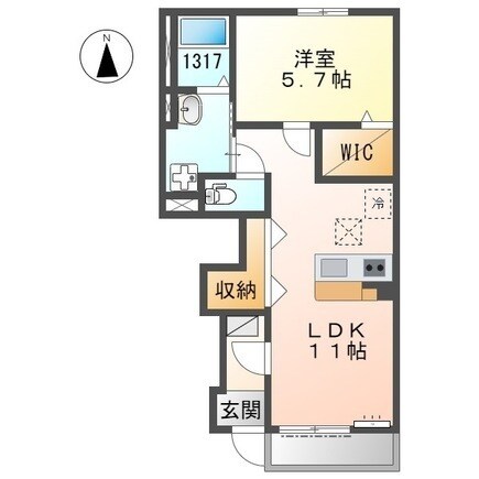 マグノリアの物件間取画像