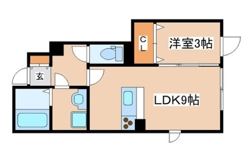 オーシャンコート姫路の物件間取画像