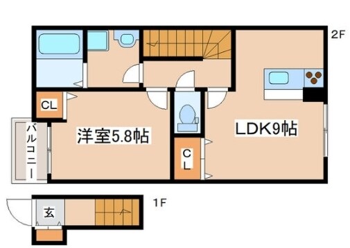 オーシャンコート姫路の物件間取画像