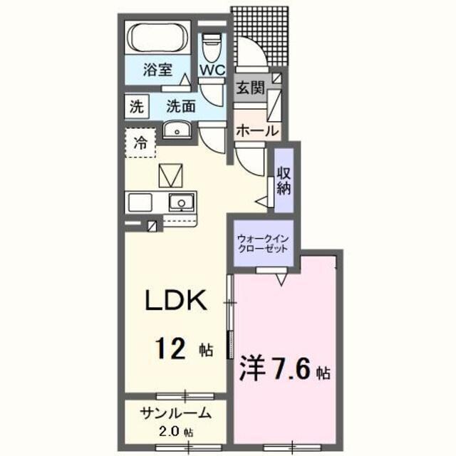 ル・レスト高田の物件間取画像