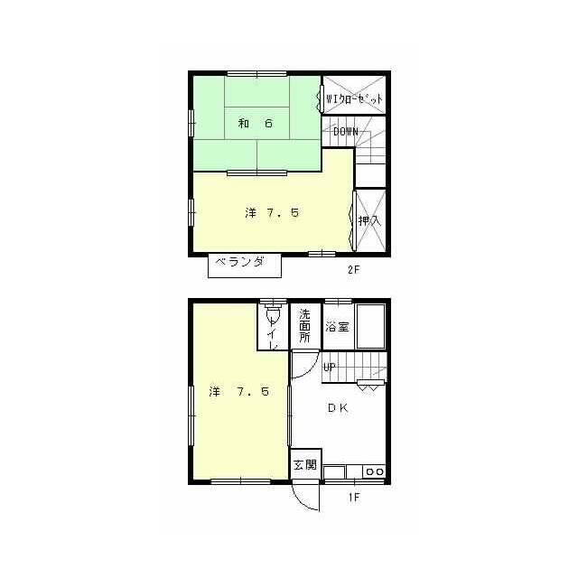 パインヒルズの物件間取画像