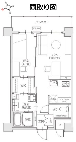 アビオス姫路駅東の物件間取画像