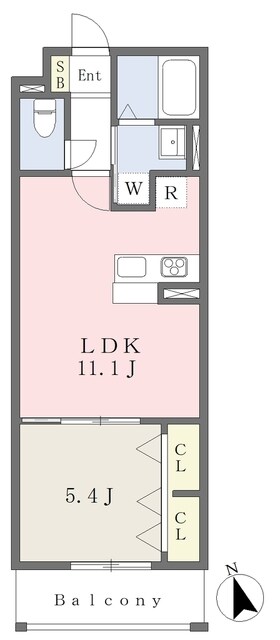 ＭＩＳＴＲＡＬ東姫路駅前の物件間取画像