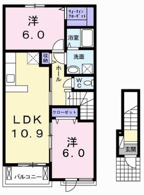 アミュパレスの物件間取画像