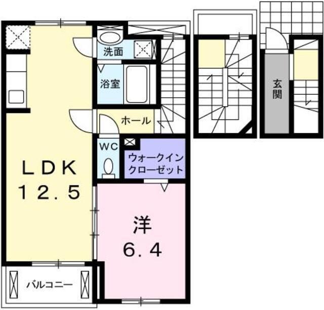 コスモビレッジの物件間取画像