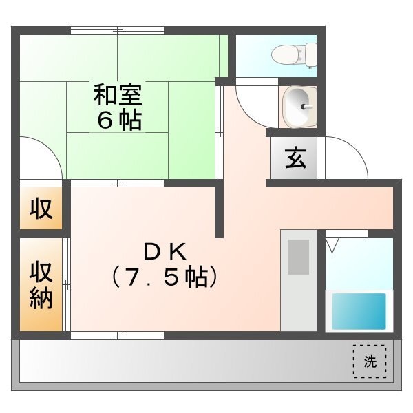 姫路駅 徒歩24分 1階の物件間取画像