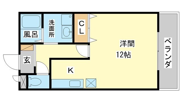 アヴニール今宿の物件間取画像